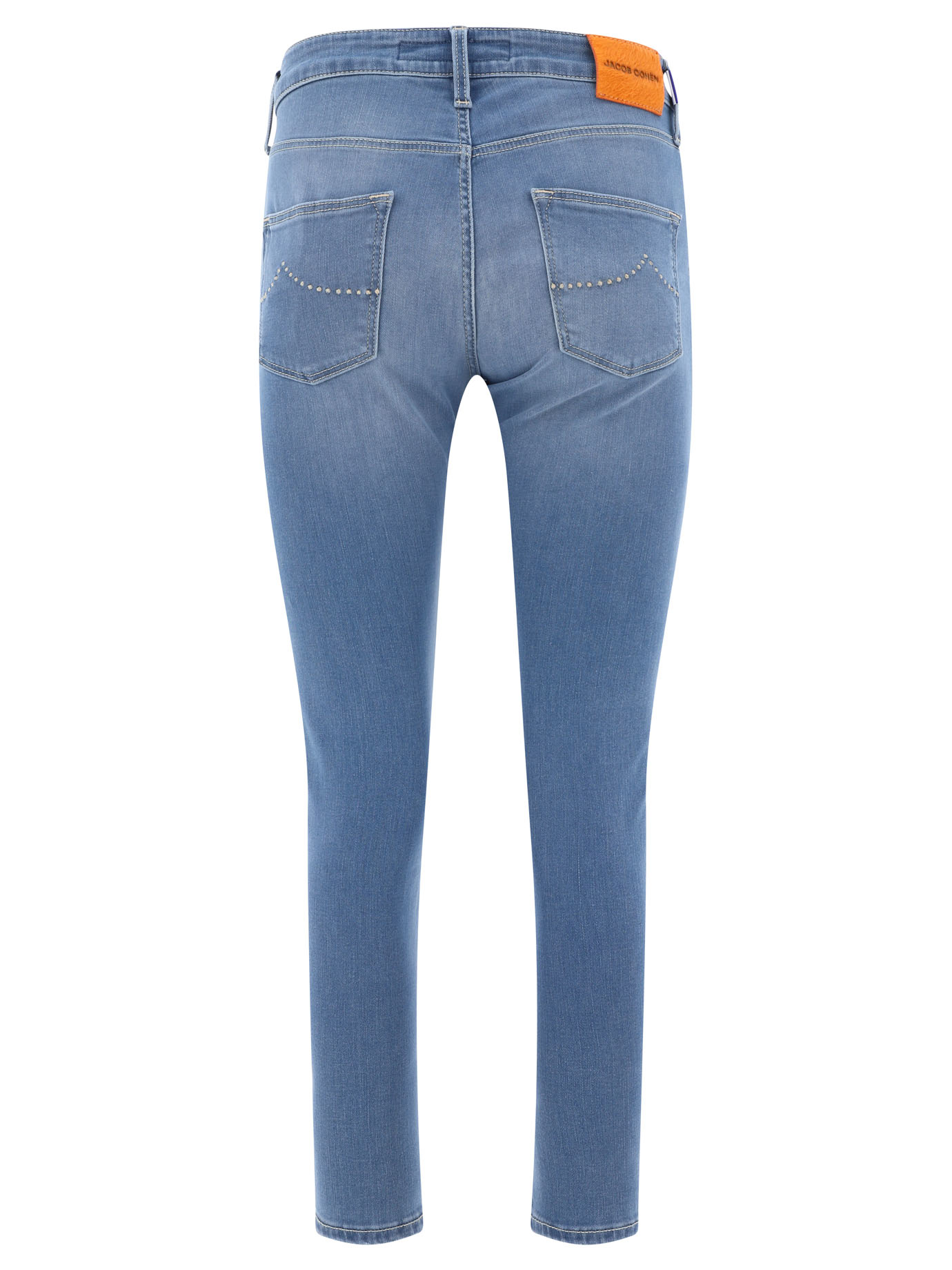 JACOB COHEN Light Blue Kimberly Cropped jeans